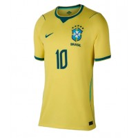 Dámy Fotbalový dres Brazílie Neymar Jr #10 MS 2026 Domácí Krátký Rukáv